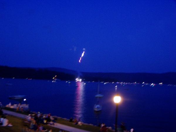 4th of July from bandstand in town park