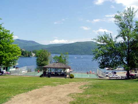 Lake George from the Town Park