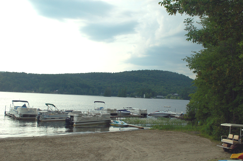 Brant Lake beach