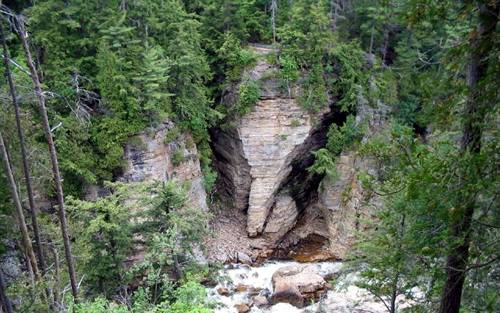 Elephant's Head at Ausable Chasm