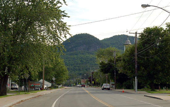 Looking South Down US 9