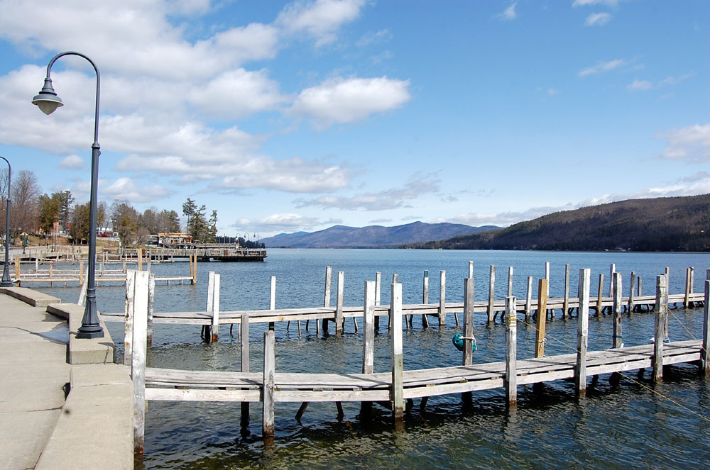 Lake George from the Village Marina Lake George from the Village Marina