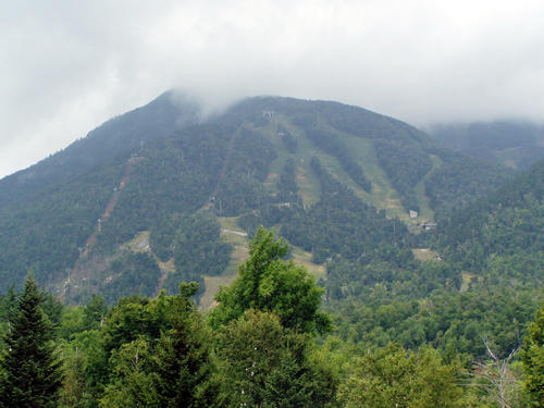 Slopes of Whiteface Mountain Ski Center from NY 86 in Wilmington