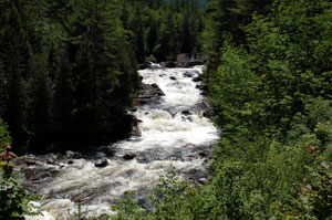 Blue Ridge Falls Campsites in North Hudson