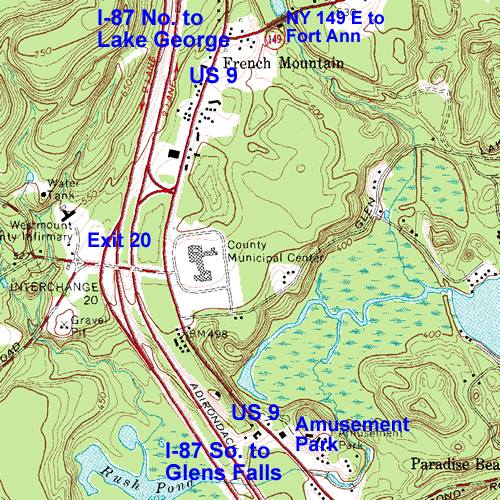 Exit 20 Map