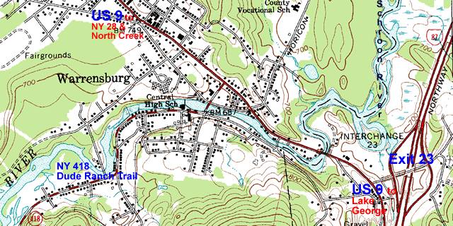 Exit 23 Map, Warrensburg