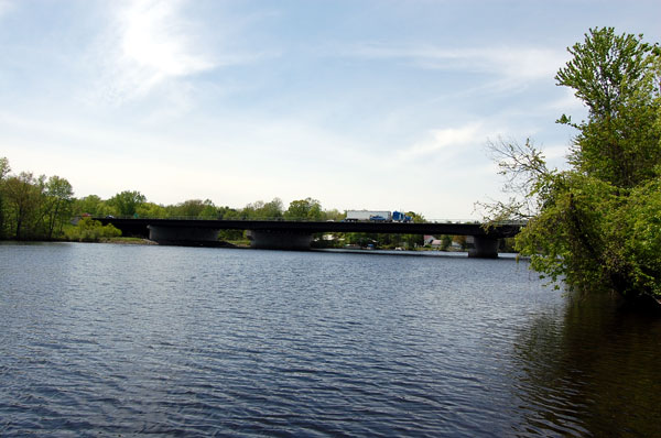 Hudson River Park, at the end of Big Boom Road