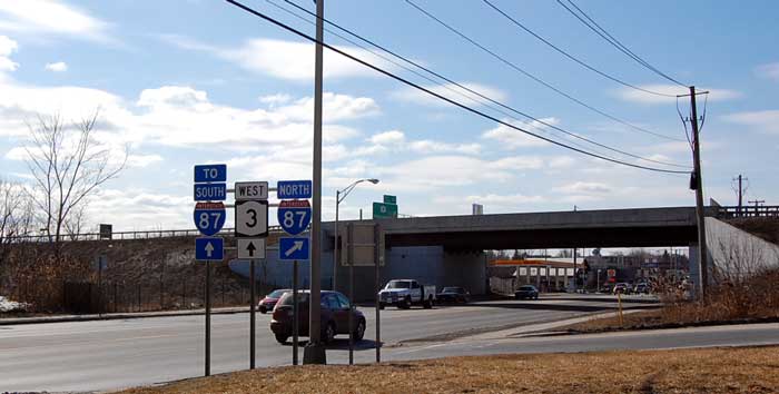 Exit 37 - Plattsburgh NY 3(Cornelia St.): Downtown, Malls, SUNY Plattsburgh