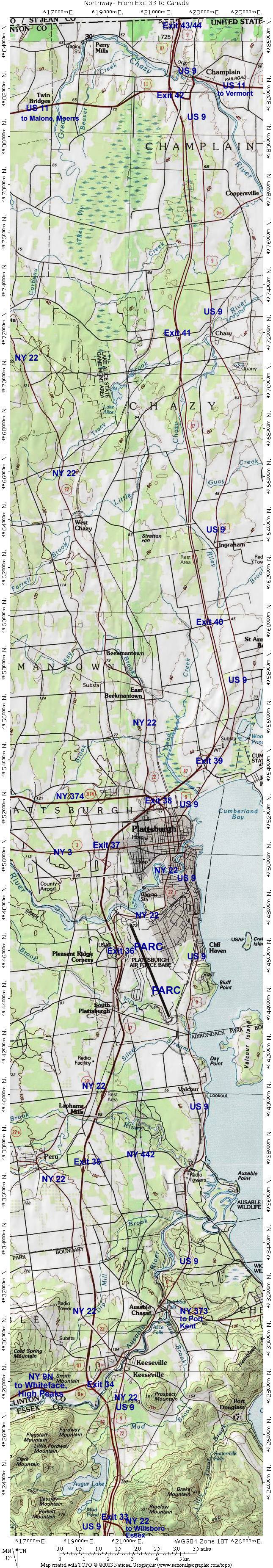 Road Map #5: From Exit 33 to Canada