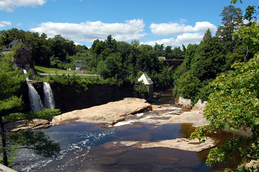 Upper Gorge of Ausable River in the Chasm,